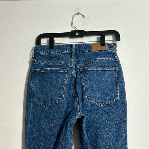 Madewell The Perfect Vintage Straight Leg High Rise Jeans in Haight Wash Size 27 - Picture 4 of 12